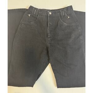 Vintage Black Roper Bareback Jeans